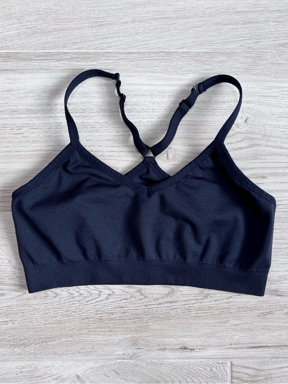 Gymreapers Sports Bra Black Racerback Women’s Size XL